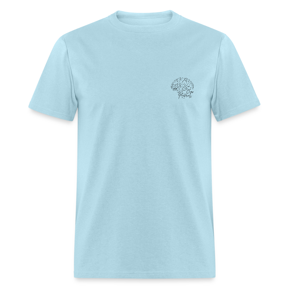 Mind Over Materials Unisex T-Shirt - powder blue