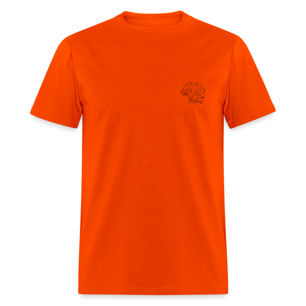 Mind Over Materials Unisex T-Shirt - orange