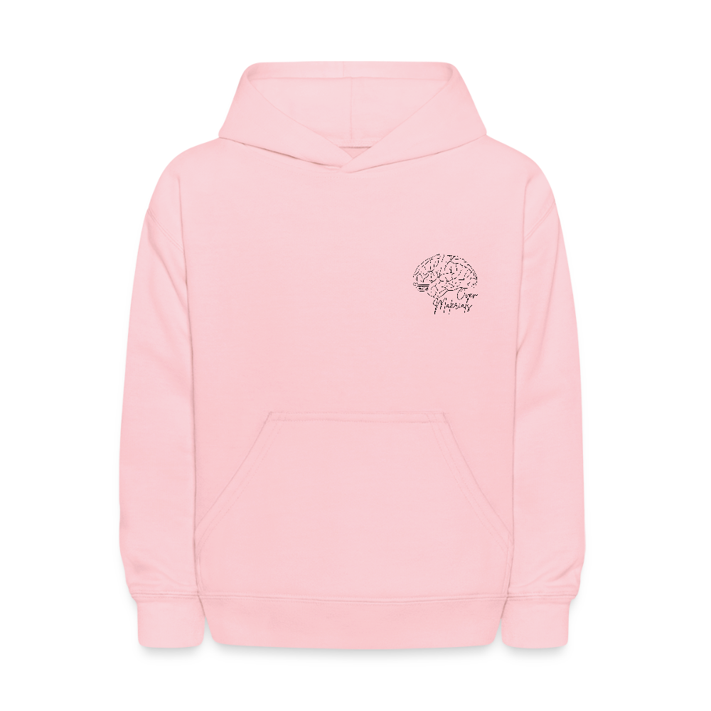 Mind Over Materials Kids' Hoodie - pink