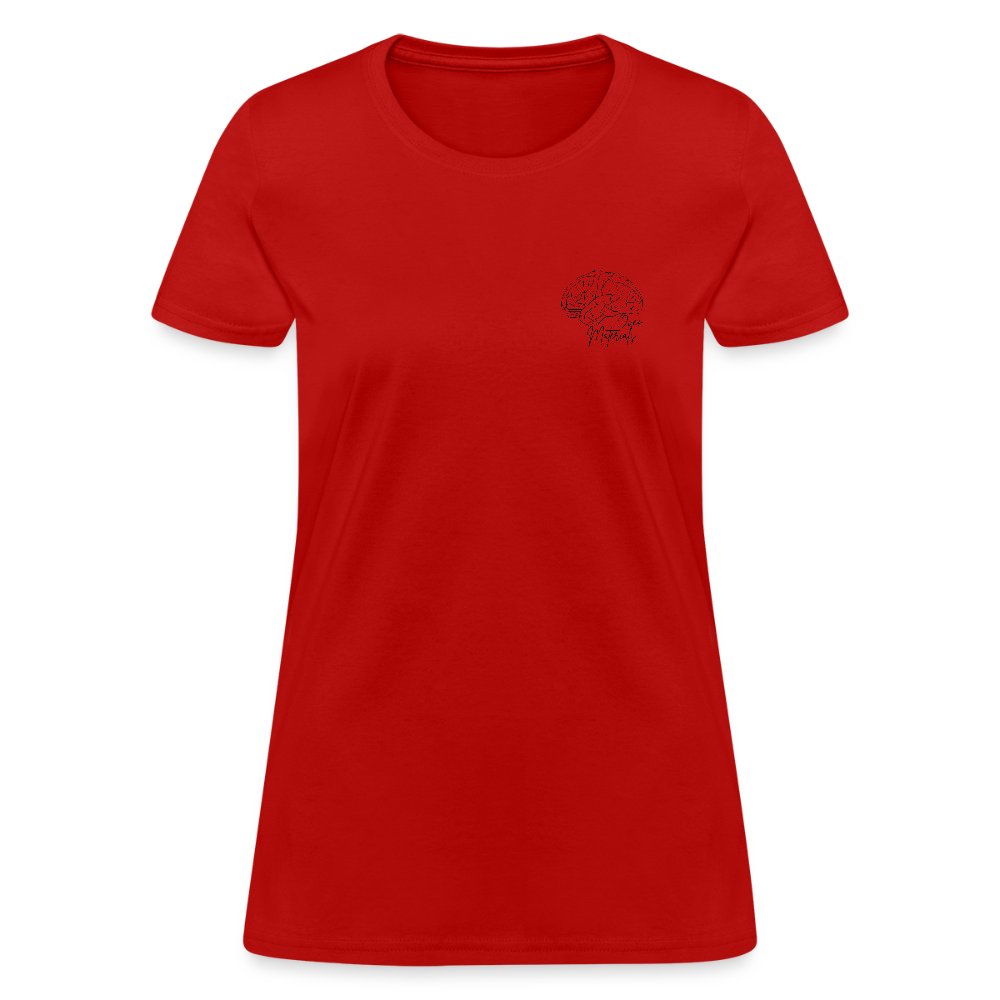 Mind Over Materials Women's T-Shirt - red