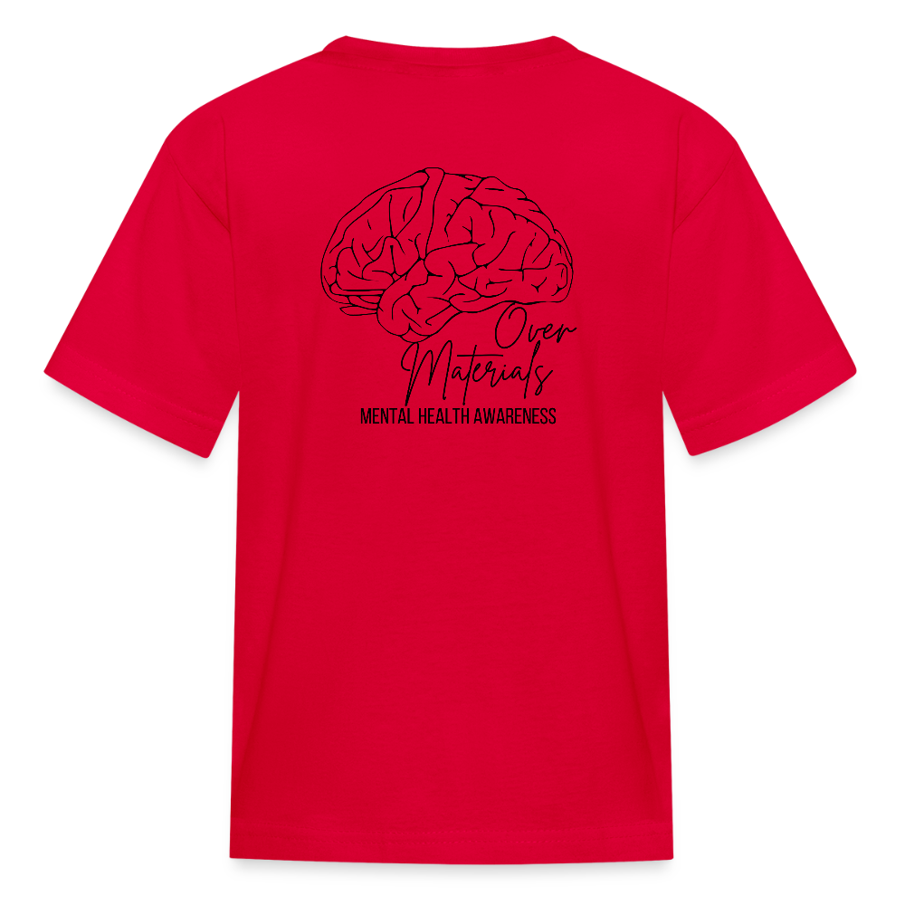 Mind Over Materials Kids' T-Shirt - red